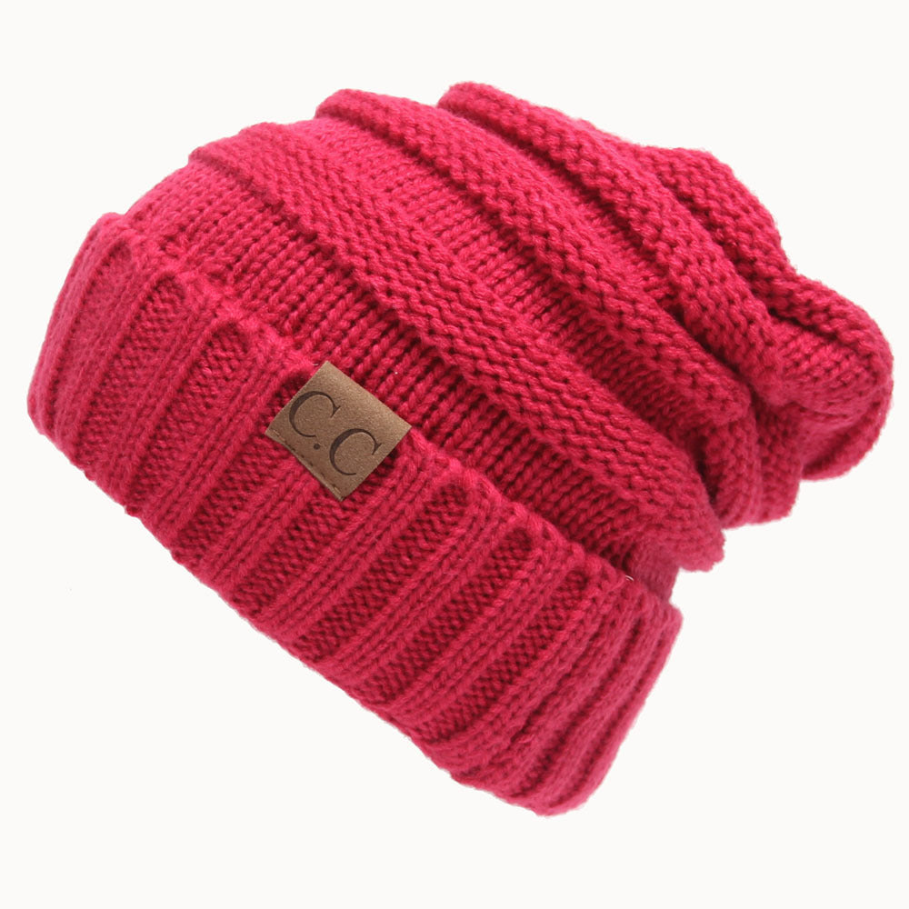 Wholesale New CC Label Wool Warm Knitted Hat
