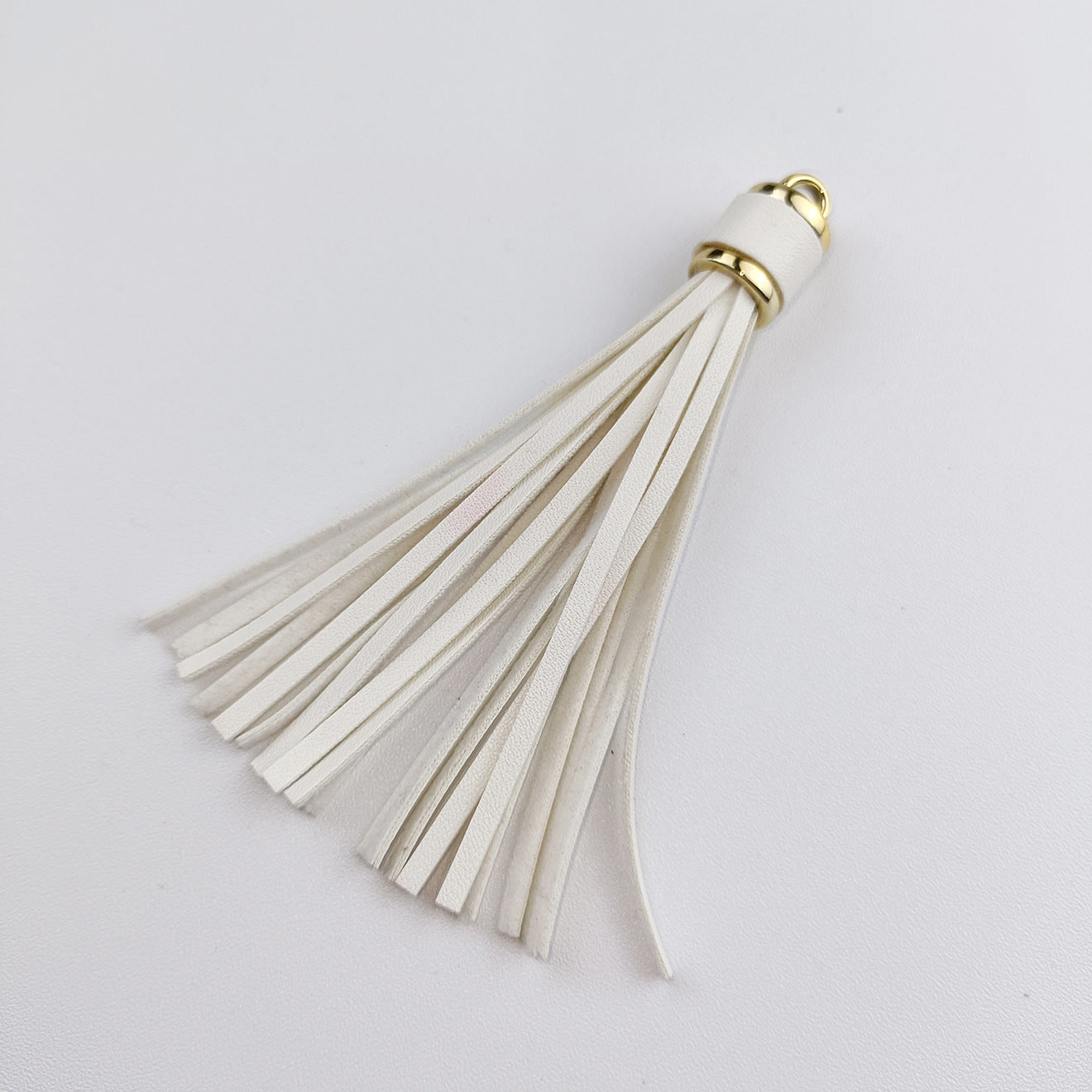 Wholesale Leopard Print PU Leather Tassel Printed Pendant Keychain Accessories