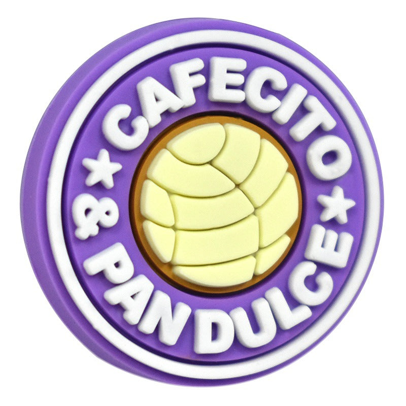 Wholesale  Random 100pcs/pack  Cute Cartoon Soft Rubber Double-Sided Beads