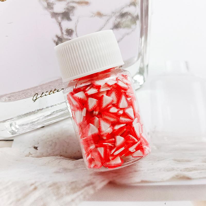 Wholesale Fruit clay slices 20ml small bottle 15g