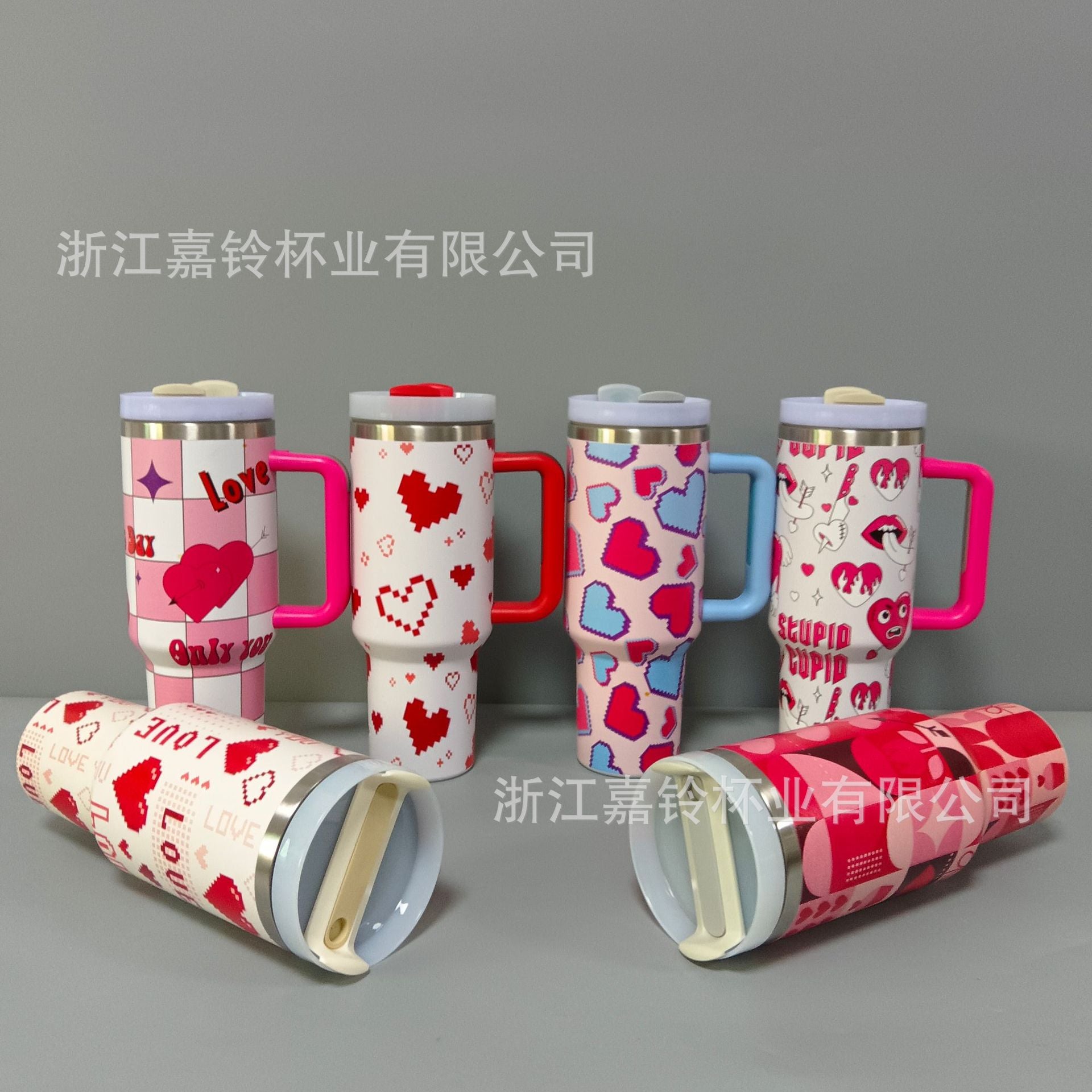 Wholesale Valentine's Day bully cup 40oz 304 stainless steel car cup
