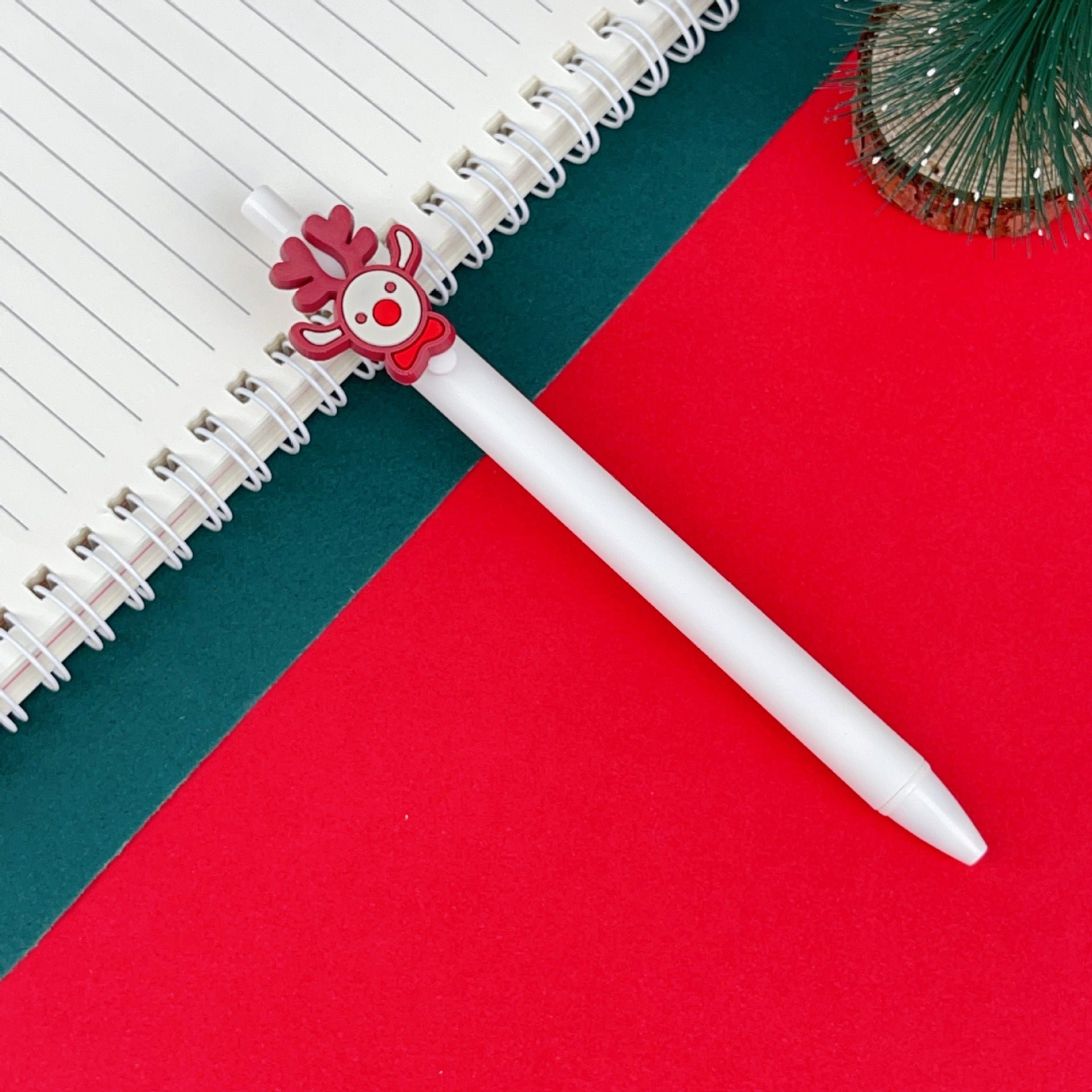 Wholesale Christmas Click Plastic Gel Pens