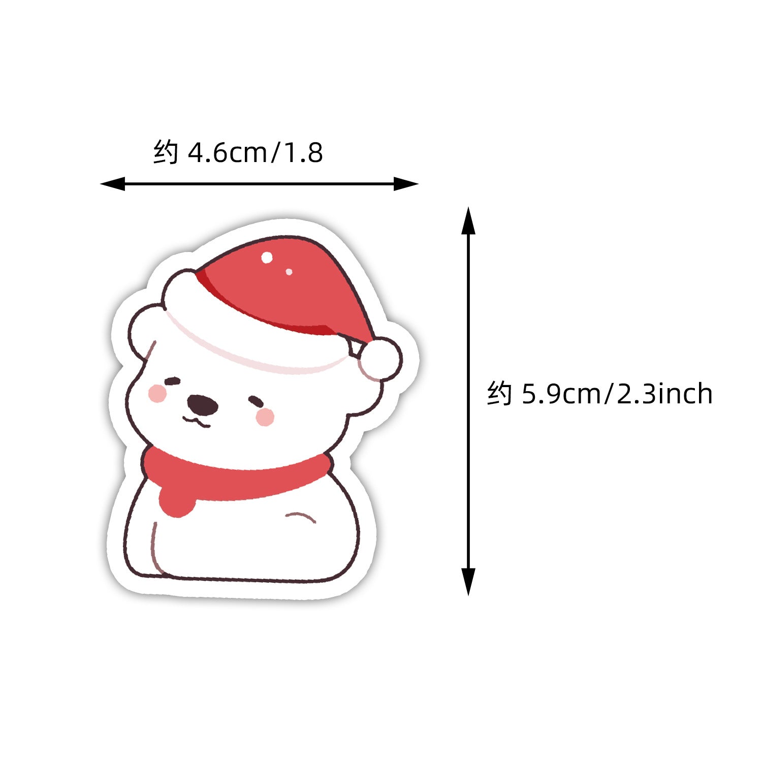 Wholesale 50pcs Christmas Graffiti Sticker Pack Children' s Cute Luggage Stickers