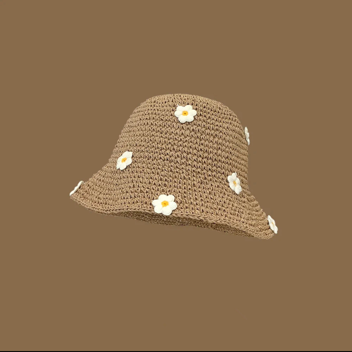 Wholesale Spring and Summer Handmade Straw Hats Sun Hat Travel Sun Hat