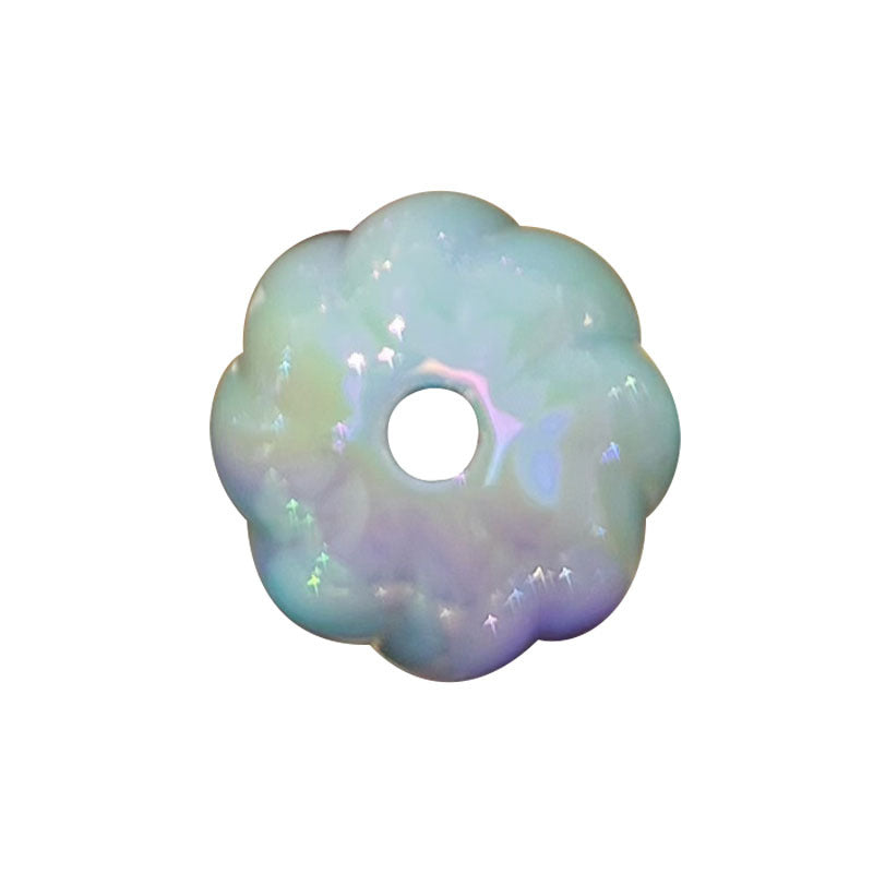 Wholesale 10pcs 14mm Asymmetrical Resin Pumpkin Beads