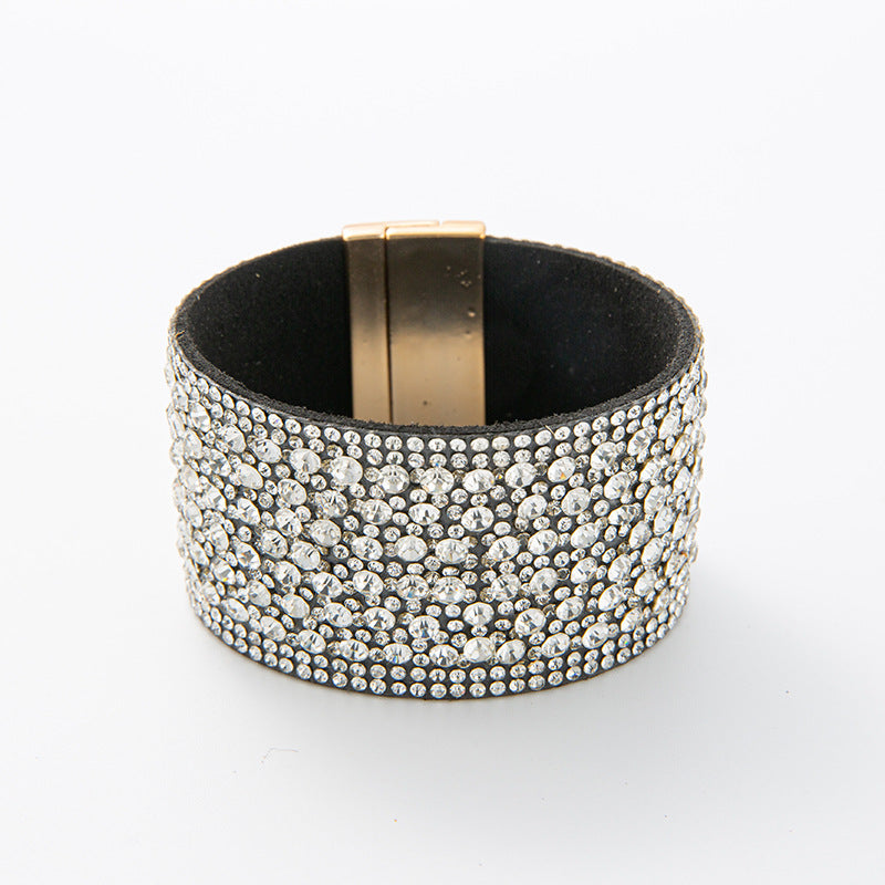 Wholesale Bohemian style handmade pebble wide  Beaded Bracelets