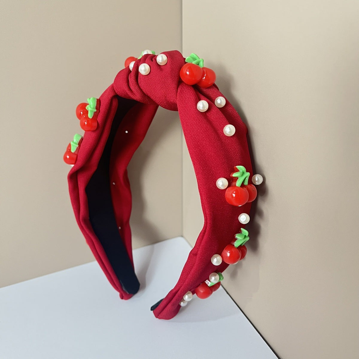 Wholesale Cherry Knotted Headband