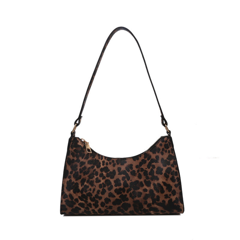 Wholesale  Handbag Women' s Leopard Print Shoulder Underarm Bag