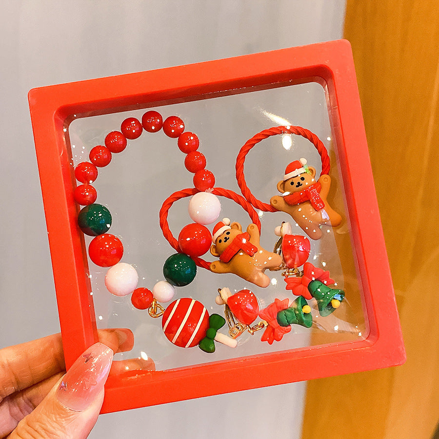 Wholesale Christmas children' s colorful bracelets