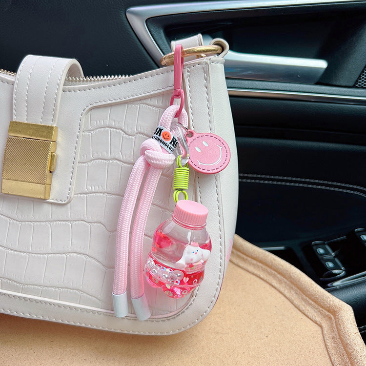 Caricatura al por mayor llaves acrílicos de silicona animal lindos