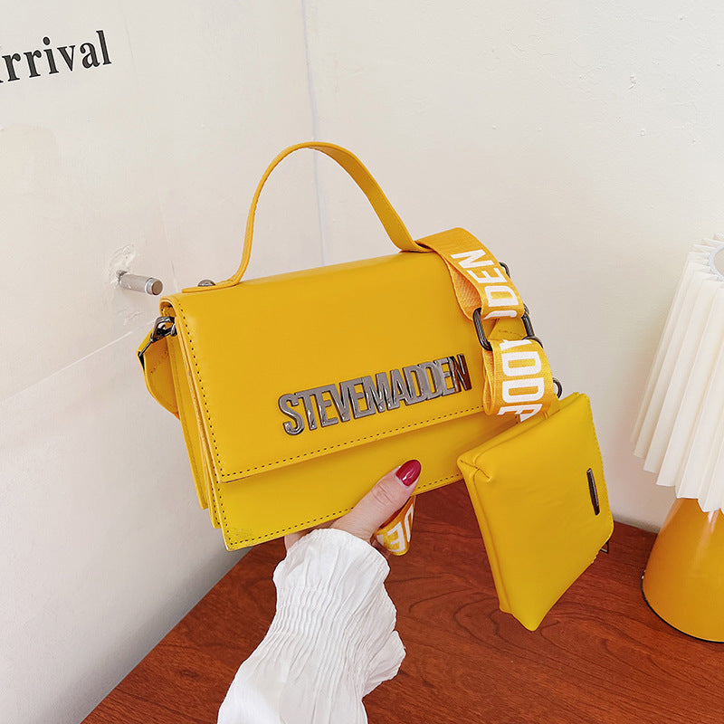 Wholesale Letter Shaped Small Square Bag Handbag Single Shoulder Crossbody Bag