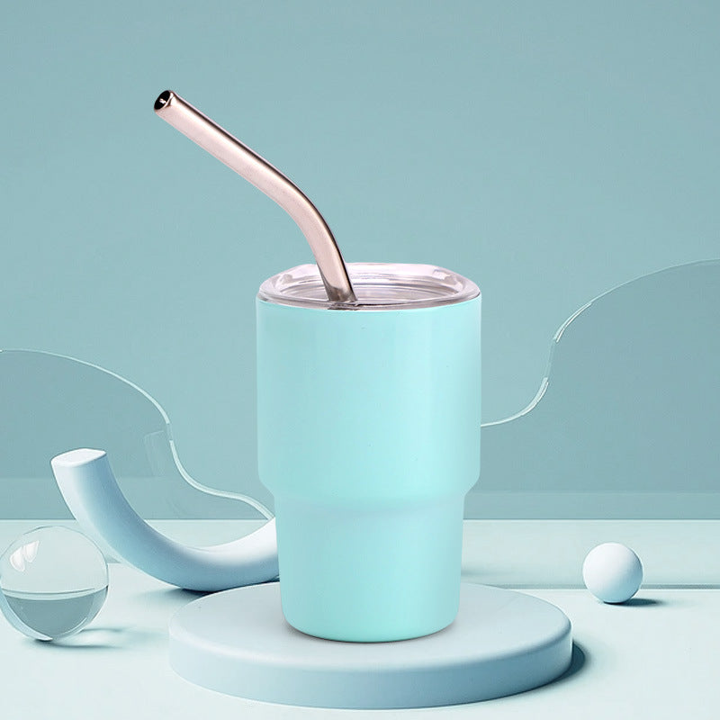 Wholesale Tumbler Ice Bullies Cup Stainless Steel Shot Glass 3oz Household Straw Cup Car Car Cup