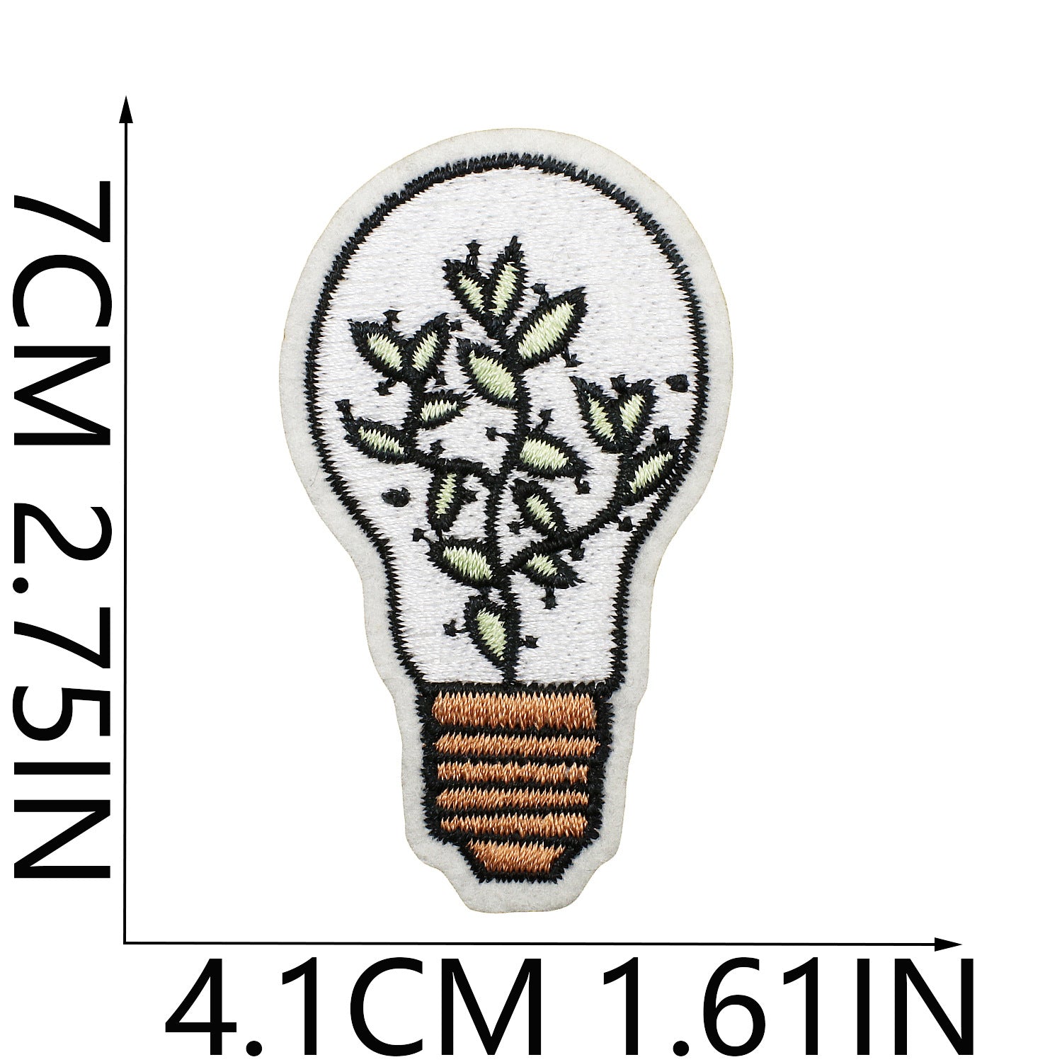 Wholesale Green Flower Butterfly Envelope Embroidery DIY Patches