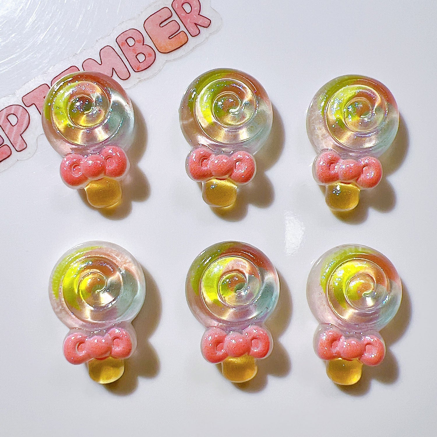 Wholesale 20pcs/pack Resin accessories DIY accessories cream glue hair accessories