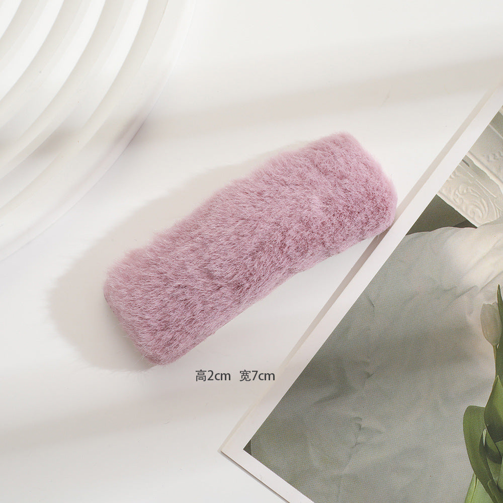 Wholesale Plush Versatile Hair Accessories Internet Celebrity Trendy Hair Clips