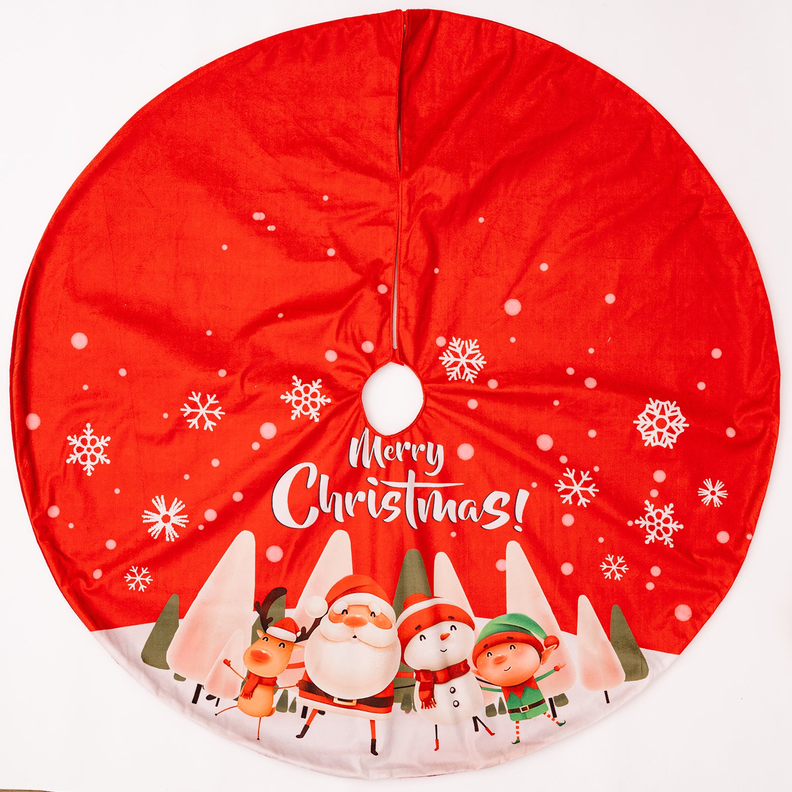 Wholesale Christmas Tree Decoration Supplies Christmas Red Tree Skirt