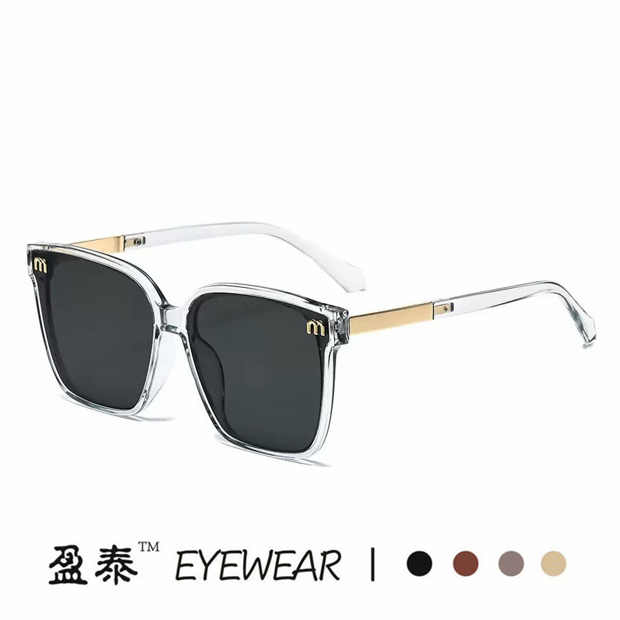 Wholesale Sun protection driving sun visor large square frame sunglasses