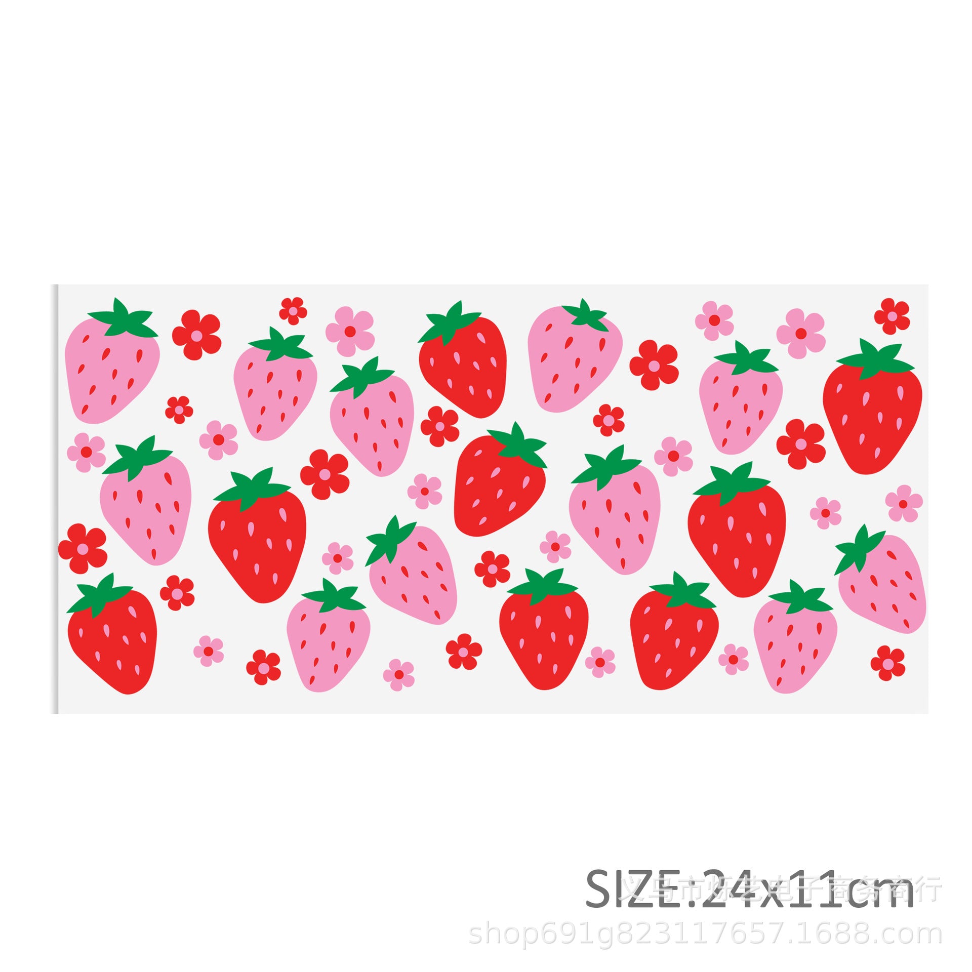 Wholesale Green Smiling Face Hat Halloween 16oz Cup UV DTF Wraps