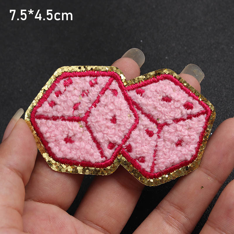 Wholesale DIY Cartoon Embroidered Towel Embroidery Patch