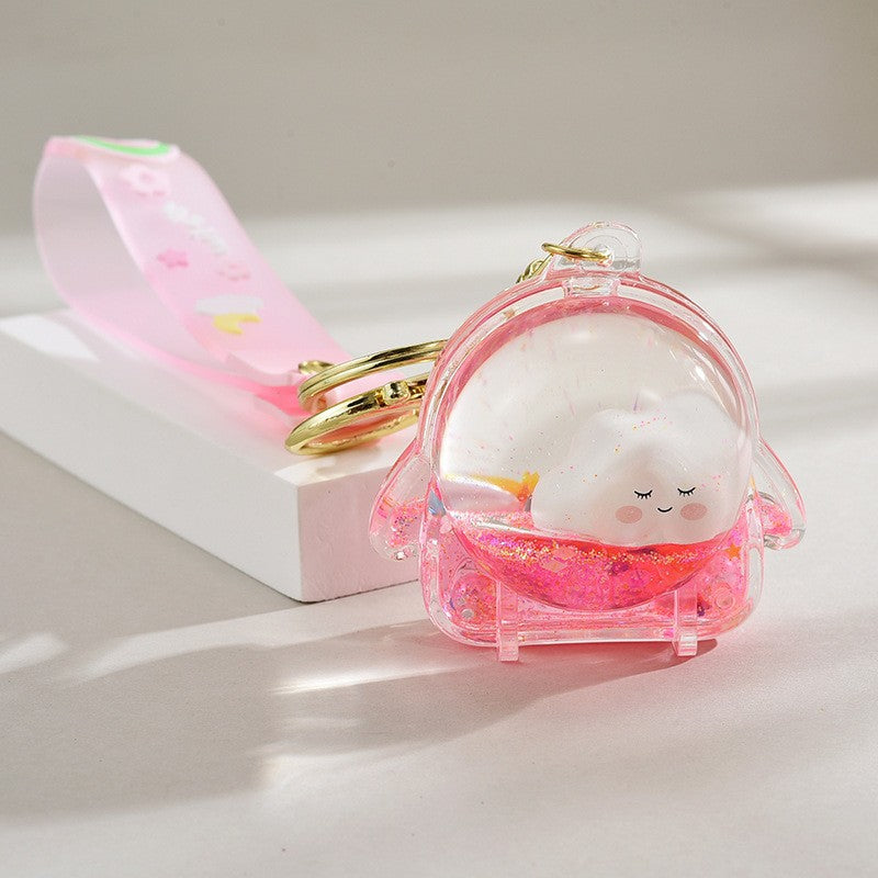 Wholesale Acrylic   Sand Keychain