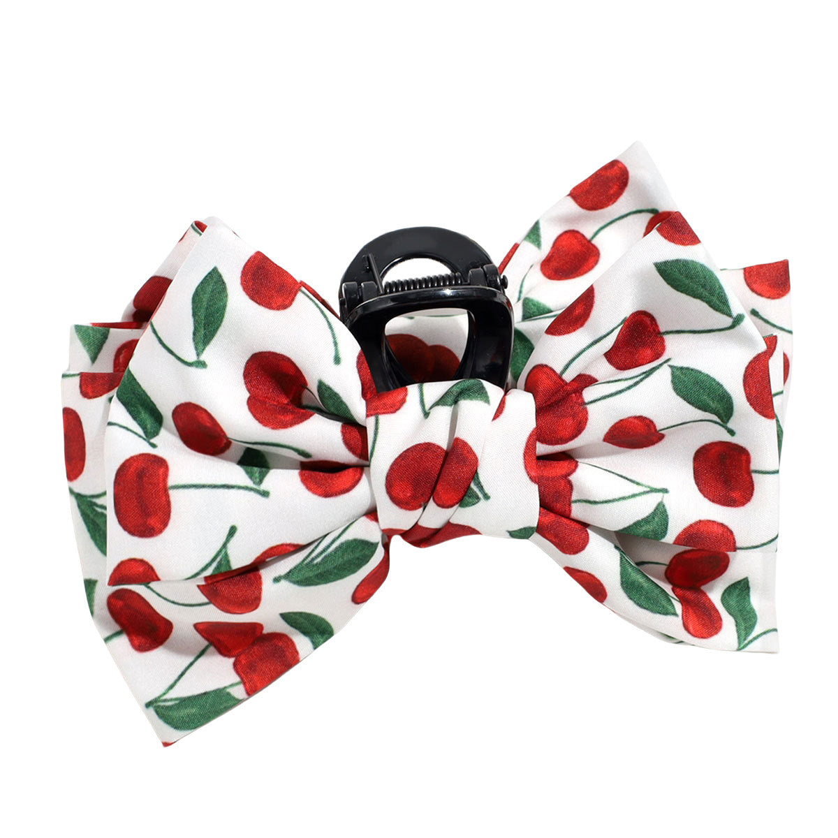 Wholesale cherry strawberry print hairpin shark clip