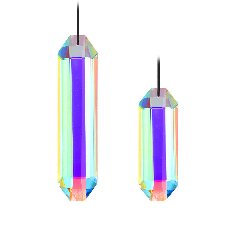 Wholesale Sun Catcher Crystal Rainbow Prism Window Bedroom Pendant DIY Accessories Symphony Wall Decor Wind Chime