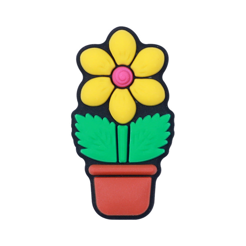 Wholesale 20pcs Cross Silicone Beads