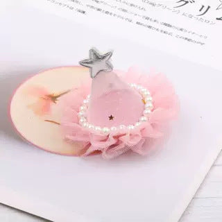 Wholesale Birthday Hat Hairpin Pearl  Hairpin  Dollhouse Accessories