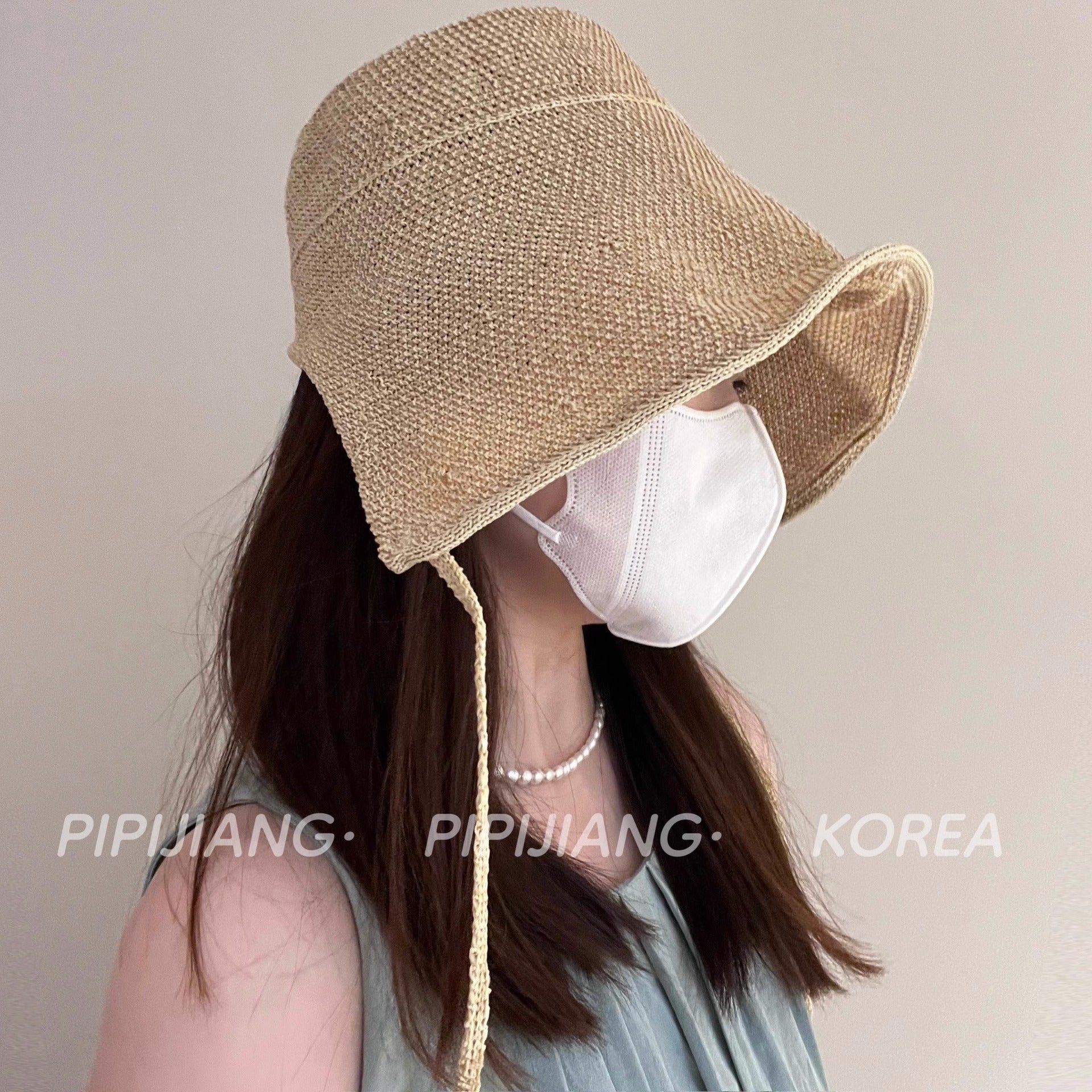 Wholesale Cotton and linen straw sun hat