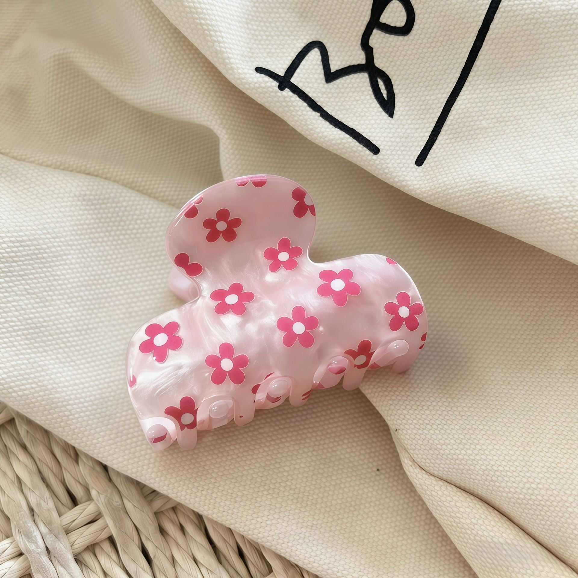 Wholesale Cherry-Print Claw Clip