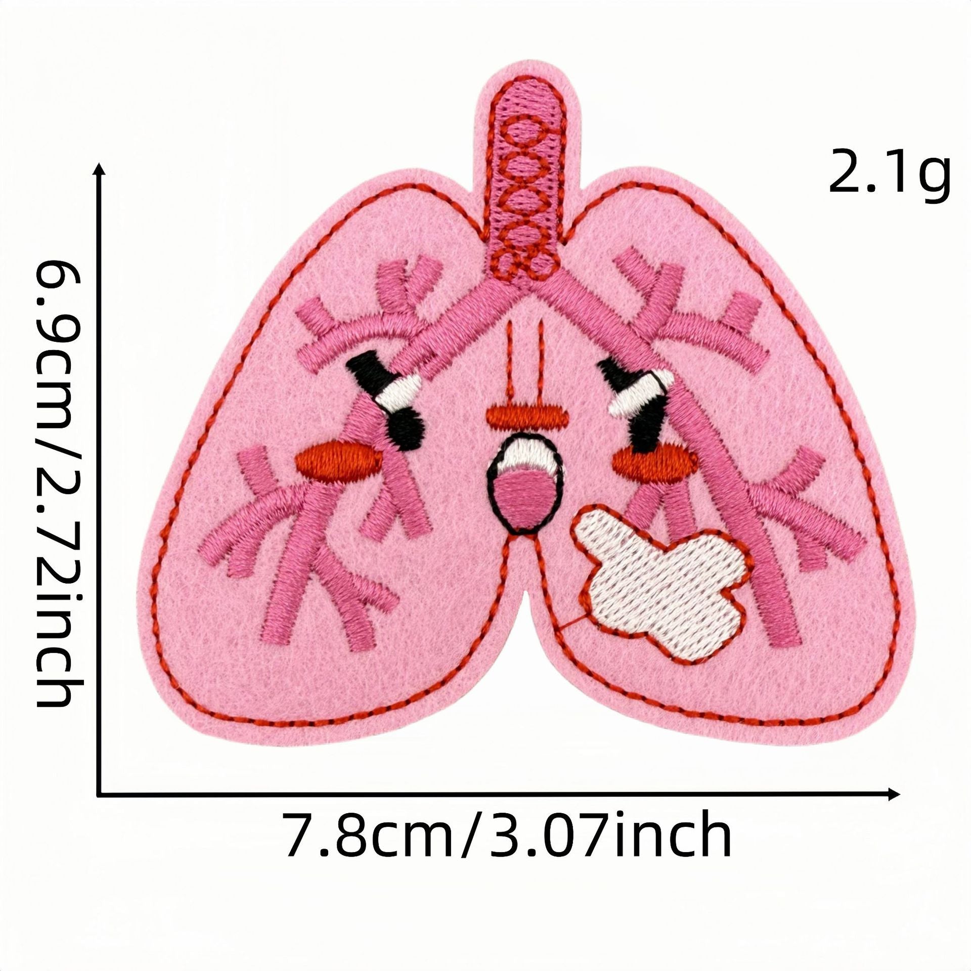 Wholesale Medical embroidery cloth patches embroidery iron-on patches