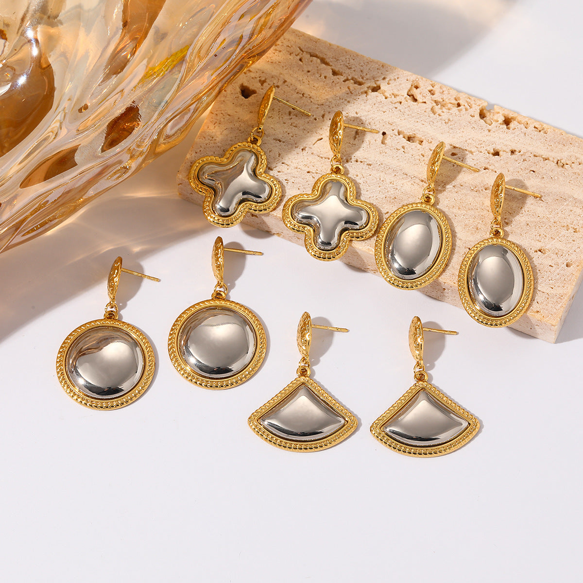 Wholesale Stainless steel stud earrings