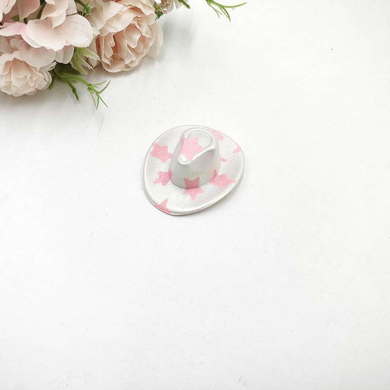 Wholesale Mini Cowboy Hat Felt Small Hat Cowboy Hat Doll Accessories