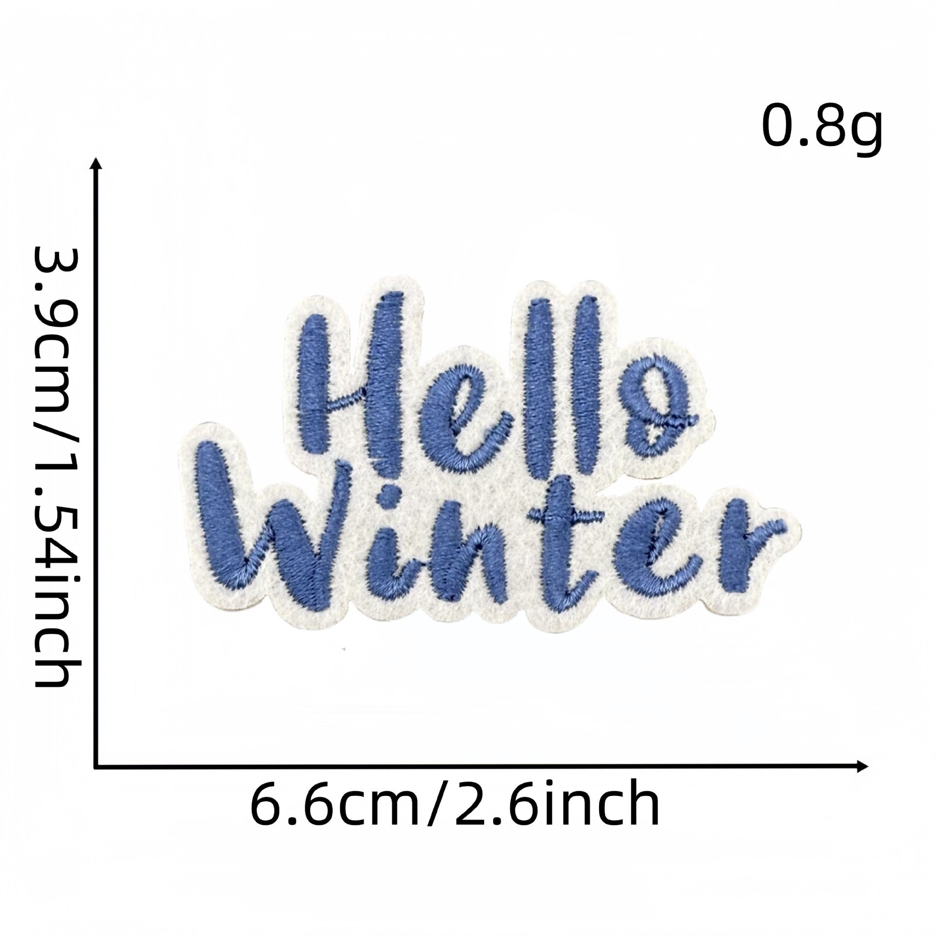 Wholesale Blue Snowflake Cartoon Penguin Animal Embroidery DIY Patches