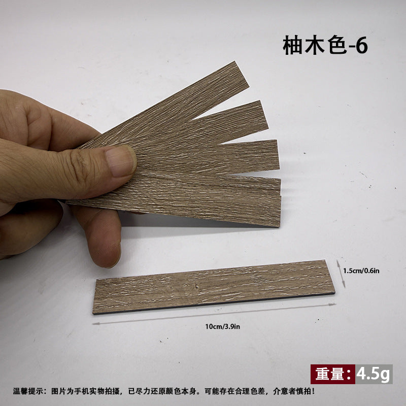 Wholesale Miniature wooden flooring for dollhouse Doll Accessories