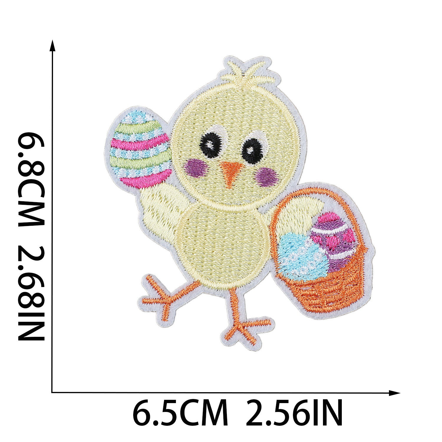 Wholesale Easter Rabbit Easter Egg Carrot Embroidery DIY Patches