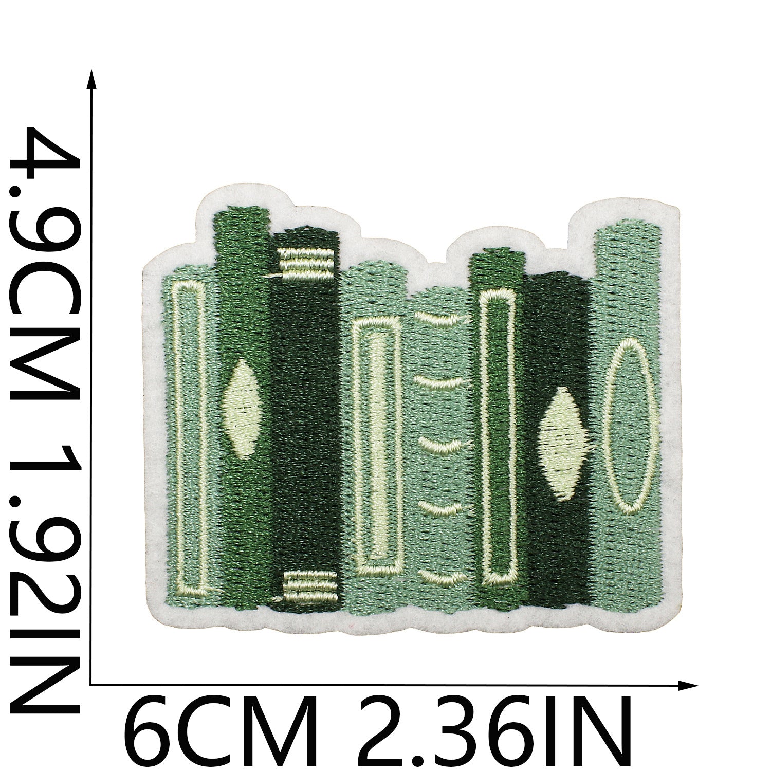 Wholesale Green Flower Butterfly Envelope Embroidery DIY Patches