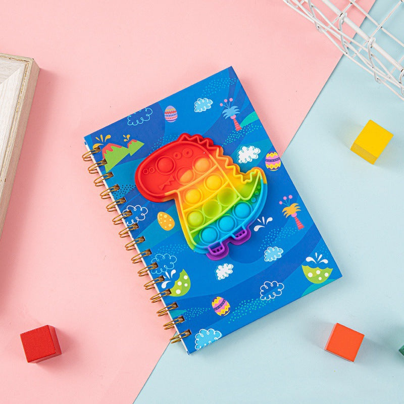 Wholesale cute cartoon coil notebook decompression notebook
