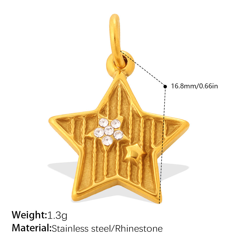Wholesale Sun,  Moon,  Stars,  Sun,  Heart Bracelet Necklace Pendant Stainless Steel