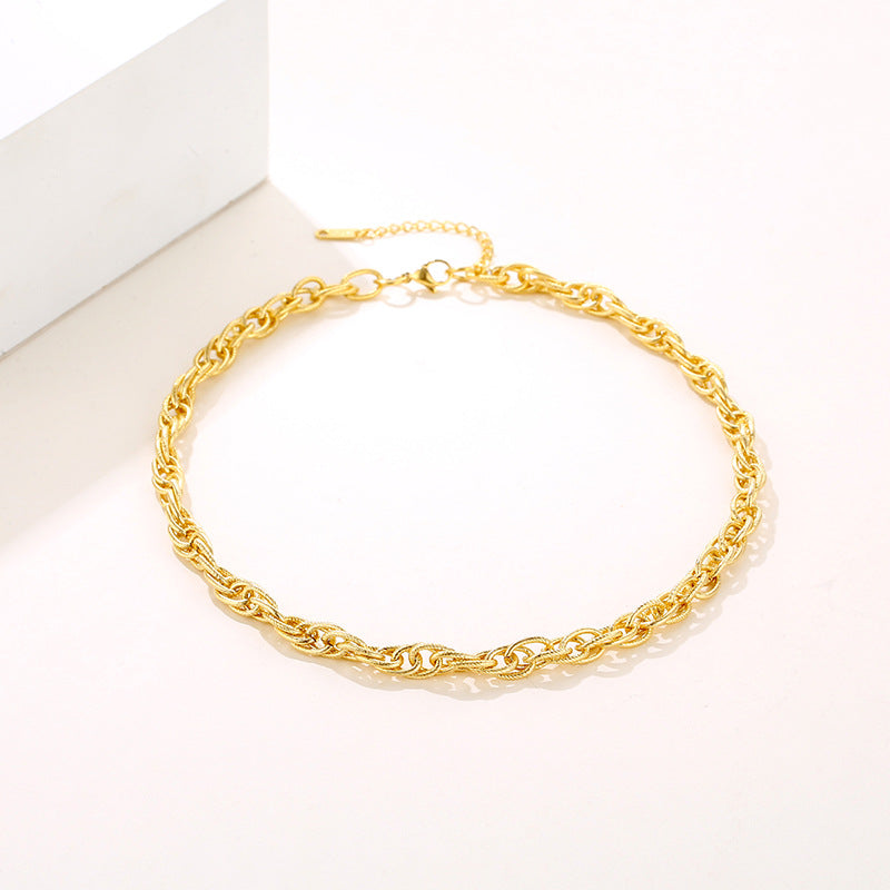 Wholesale Stainless Steel Earrings Bracelet Necklace Set