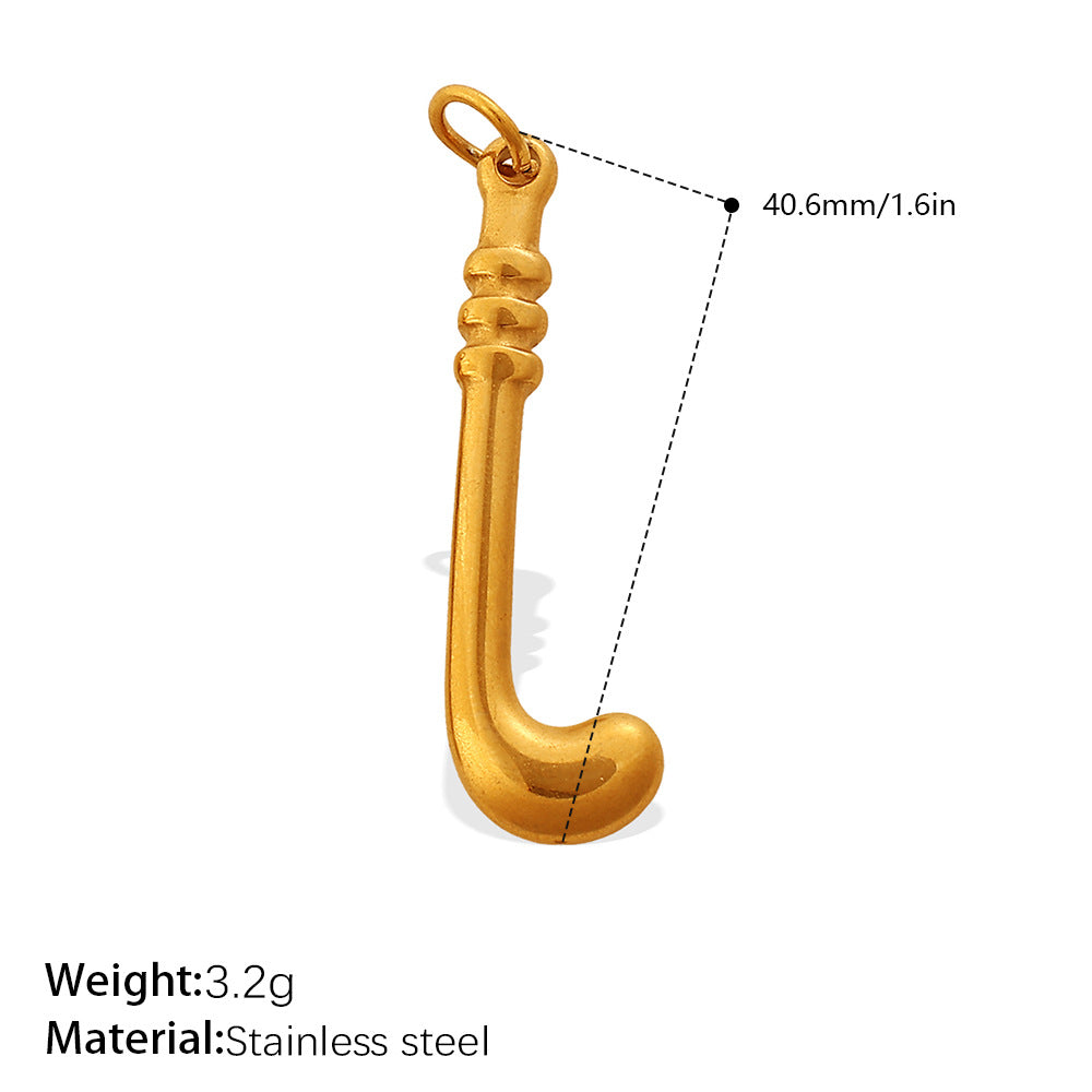 Wholesale Gold sports style retro necklace pendant accessory