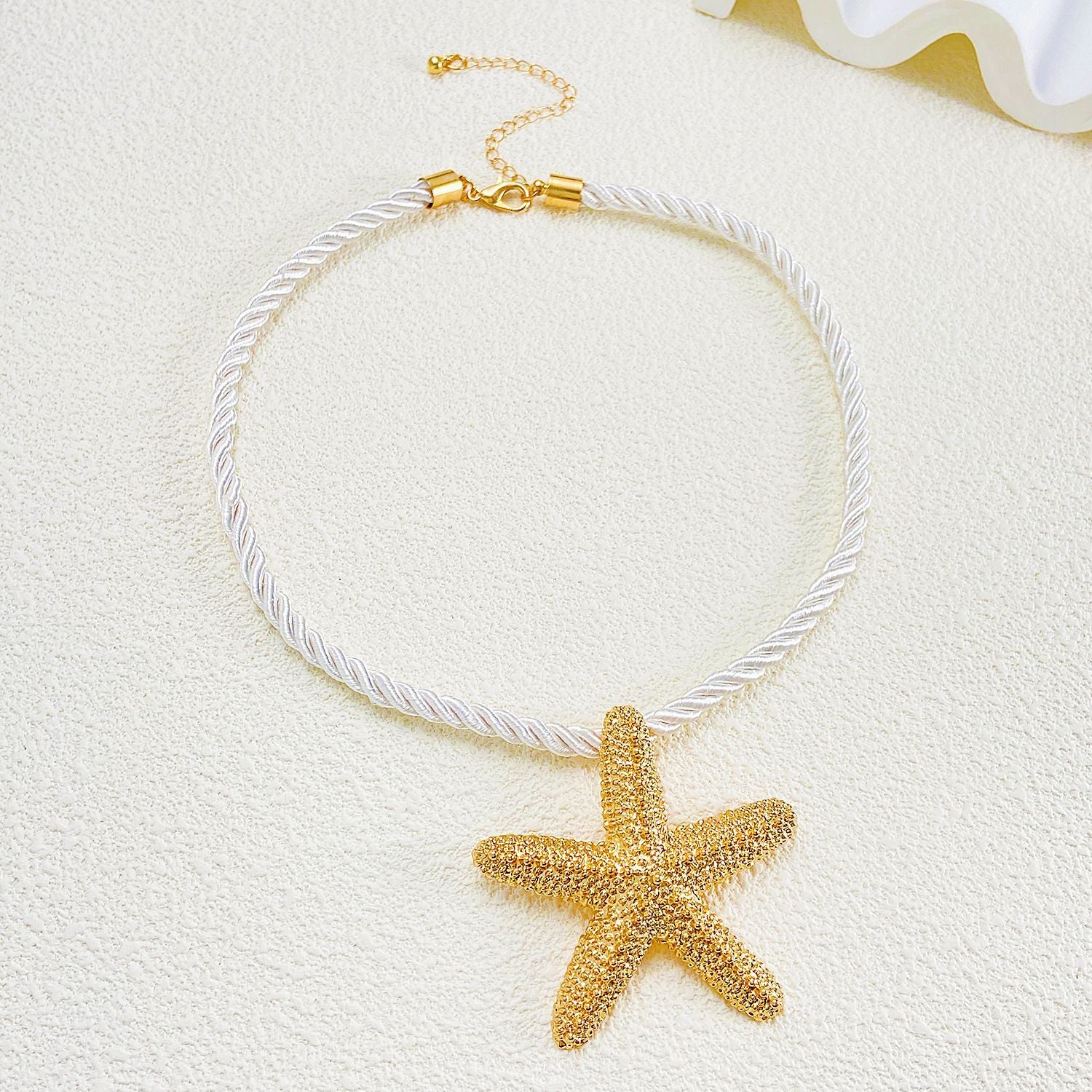 Wholesale Summer Retro Ocean Earrings Starfish Pendant