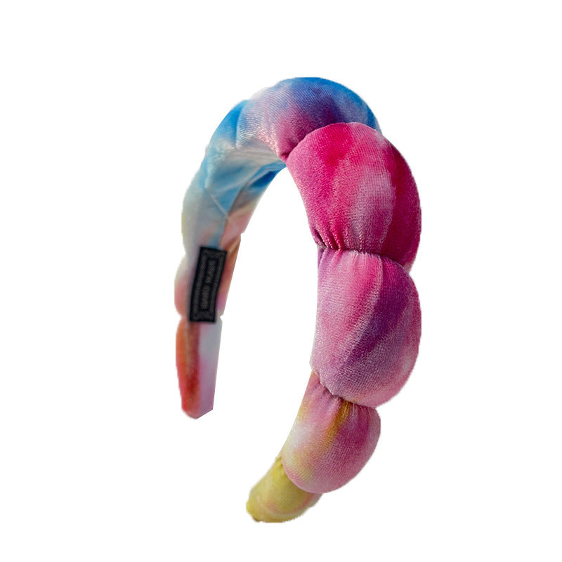 Wholesale Velvet Cloud High Crown Temperament Sponge Headband