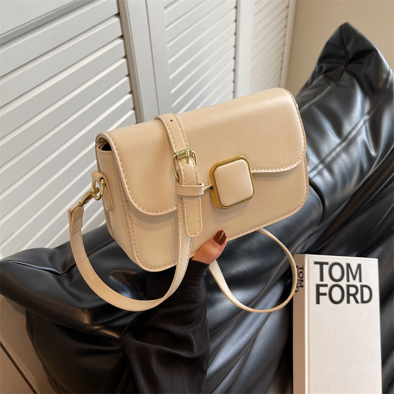 Wholesale Autumn Retro PU Crossbody Bag Shoulder Small Square Bag