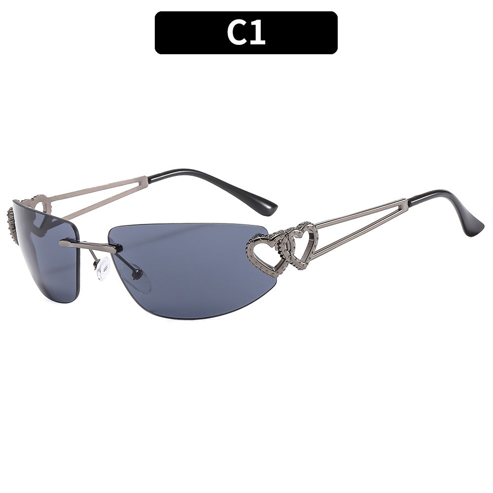 Gafas de sol y2kpc sin marco al por mayor