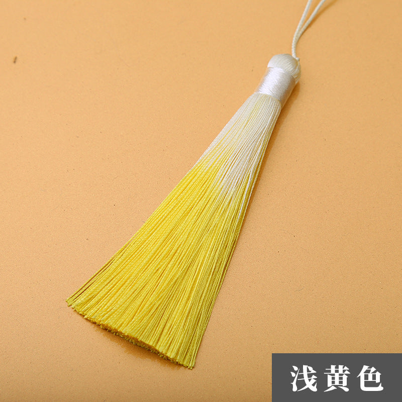 Wholesale Small Gradient Dye Tassel Vertical Decorative Pendant
