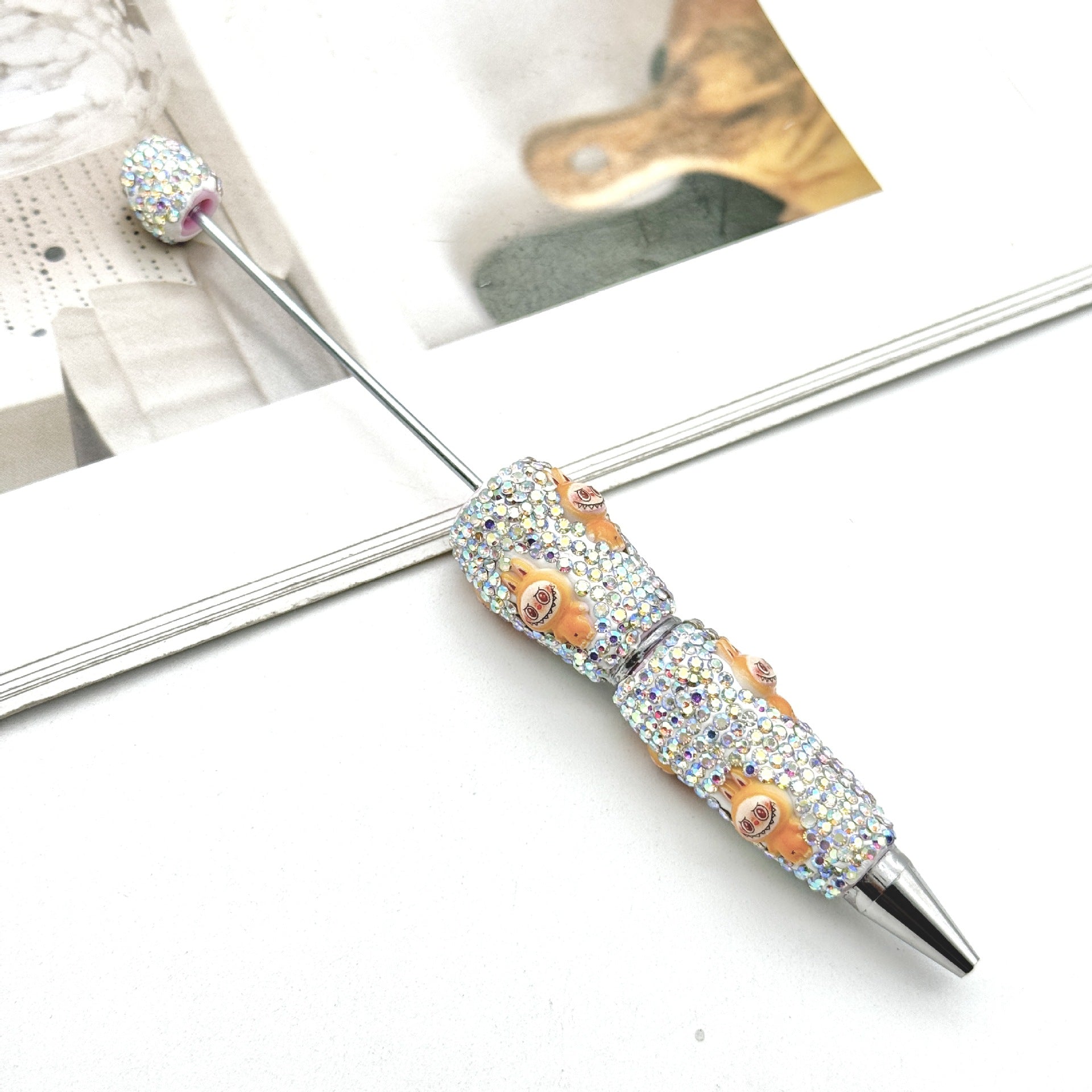 Wholesale Diamond cartoon beaded pen