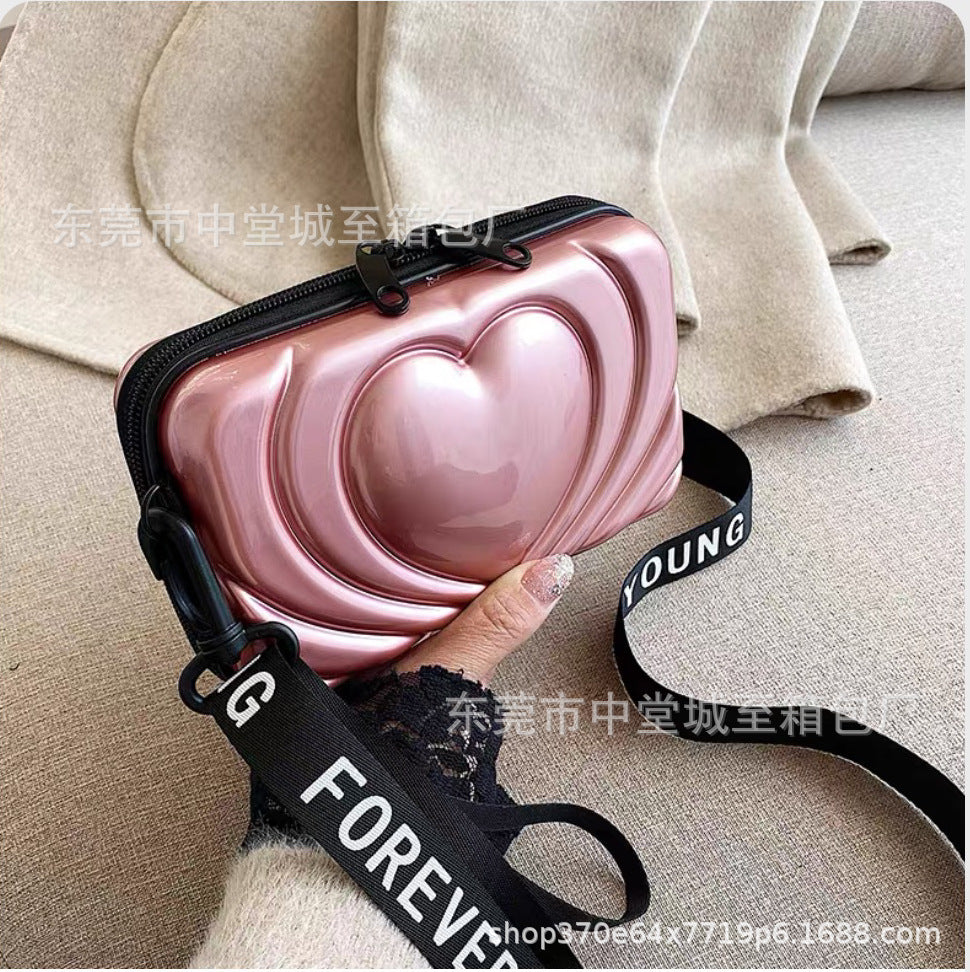 Wholesale New Cosmetic Bag PC Women's Hard Shell Mini Toiletry Bag Crossbody Bag