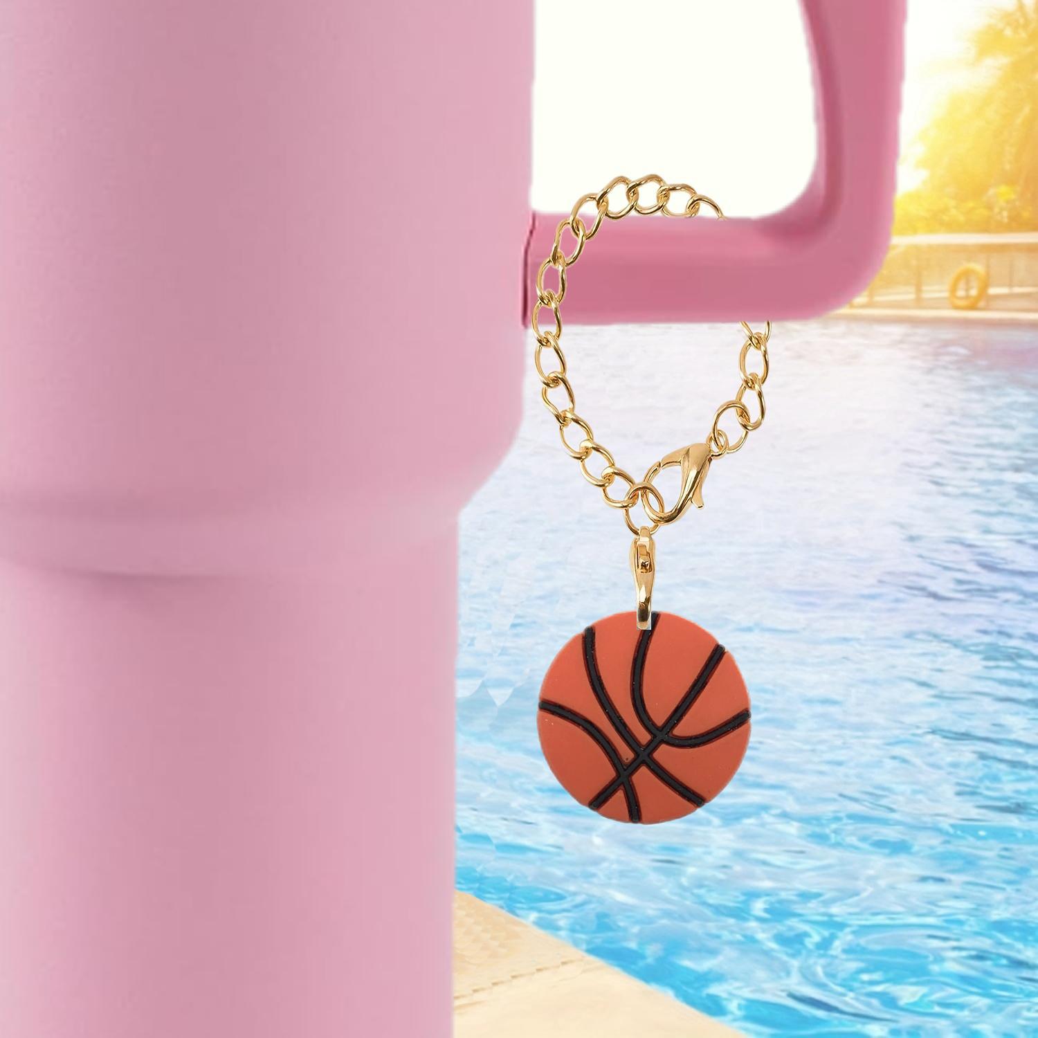 Wholesale Cute Ball Series Pendant Chain Lobster Clasp Pendant Cup Accessories