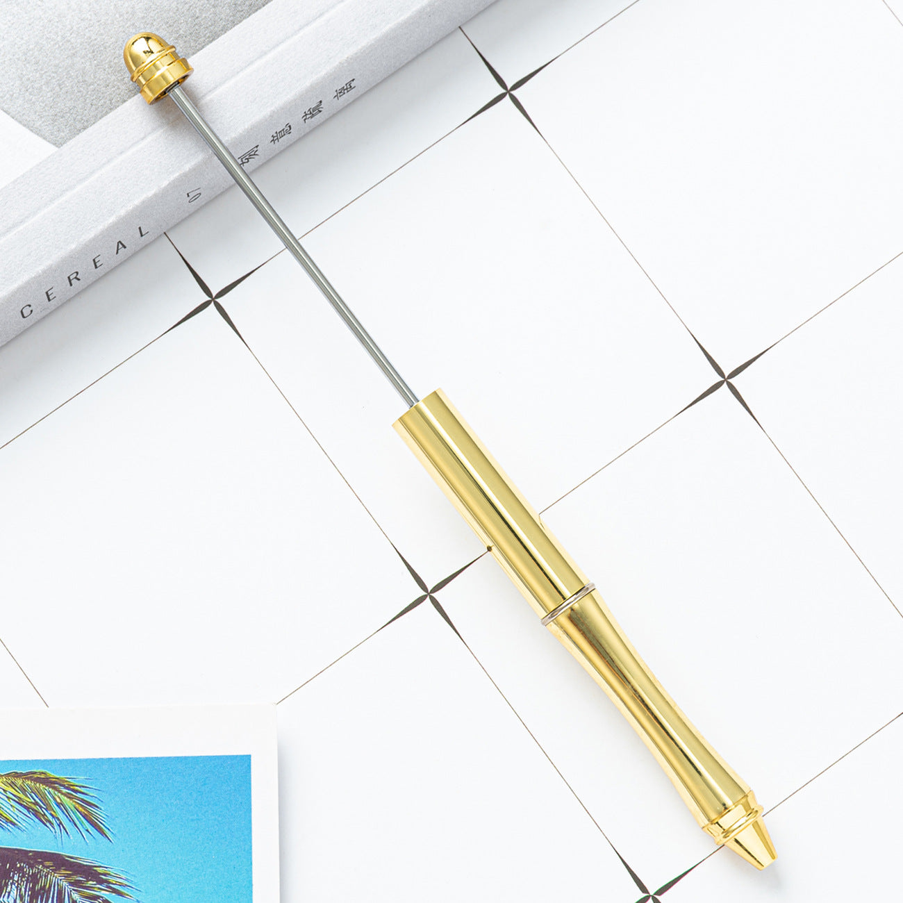 Wholesale Metal  DIY Beadable Pen Ballpoint Pen